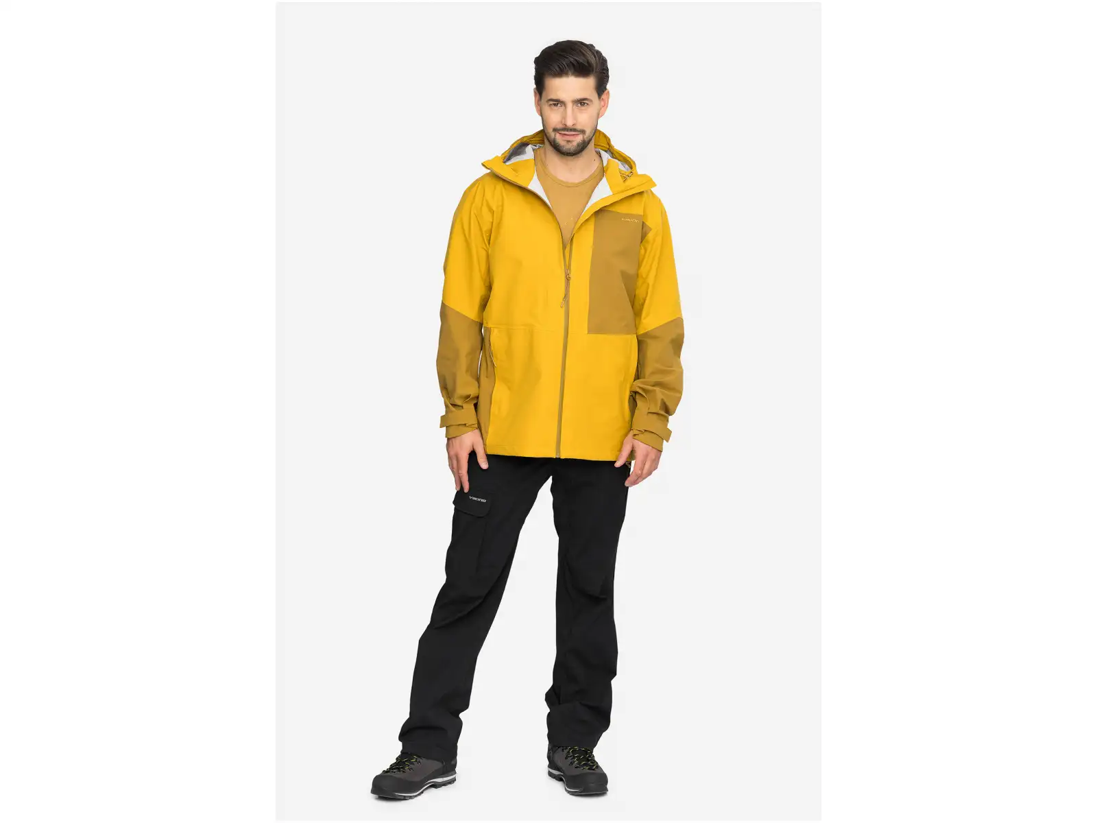 Viking Numani men's jacket Brown/Yellow