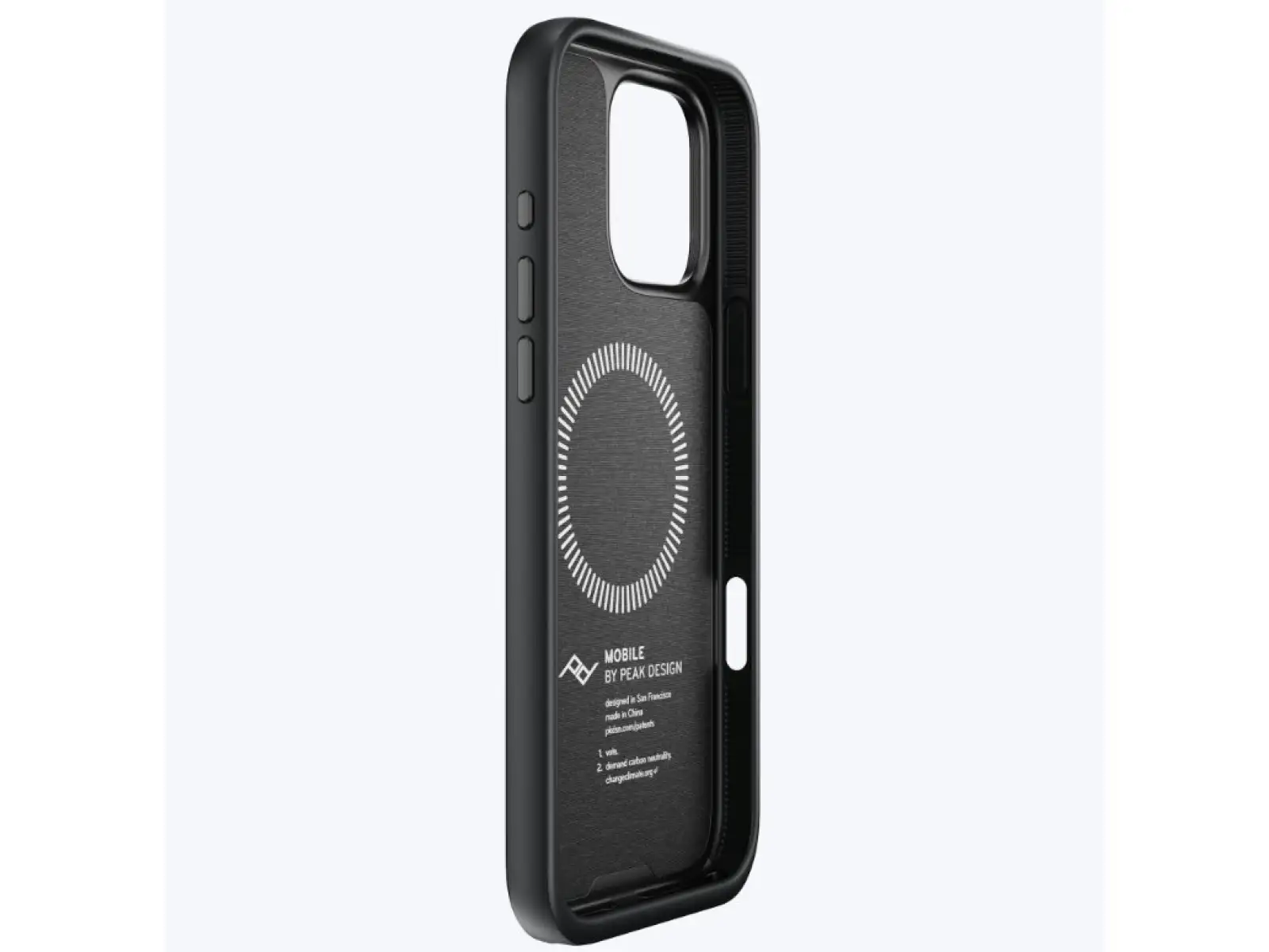 Peak Design Mobile Everyday Loop Case iPhone 16 Pro Max phone case Charcoal