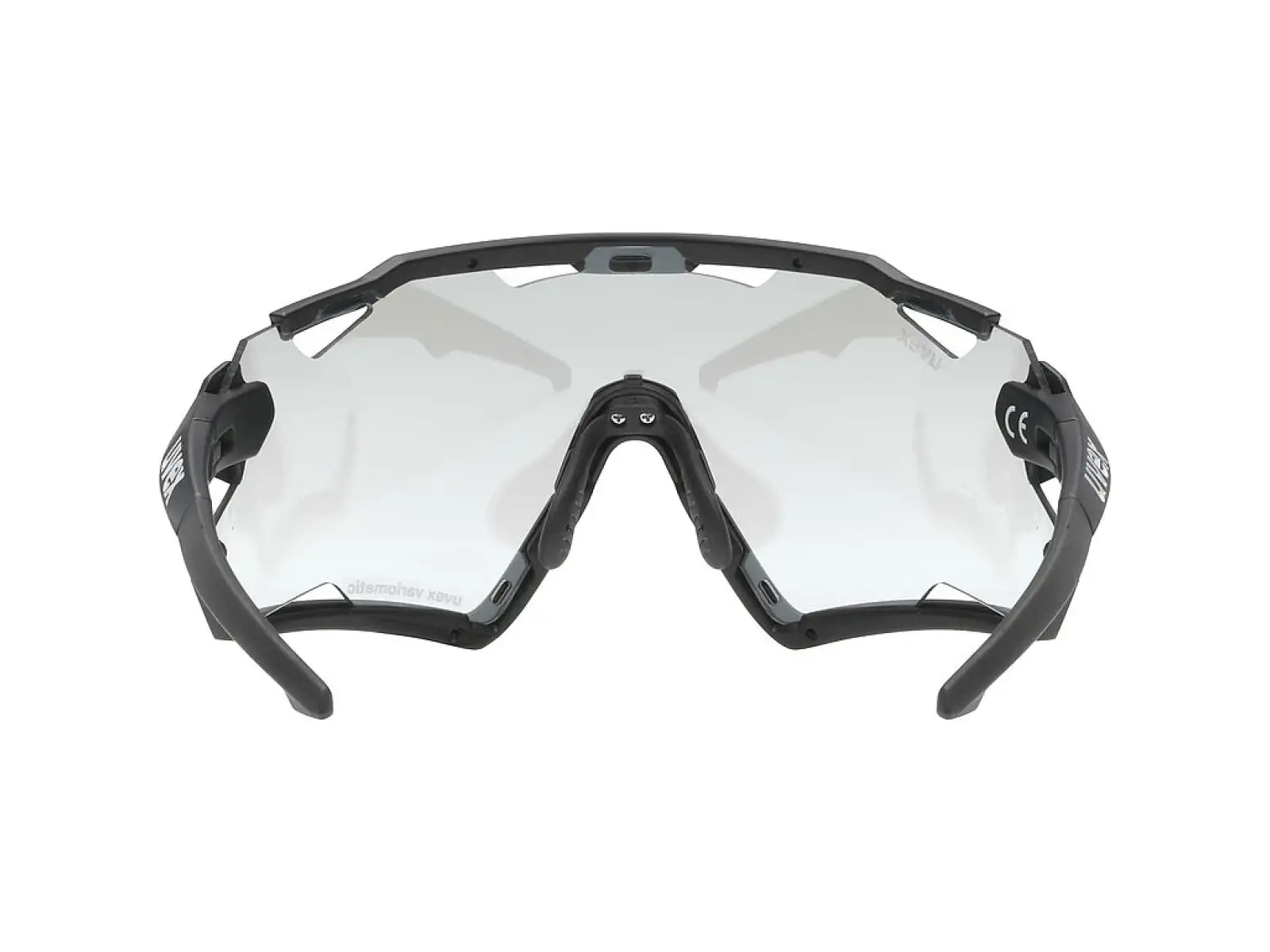 Uvex Sportstyle 228 Variomatic cycling glasses Black Mat/LTM. Silver