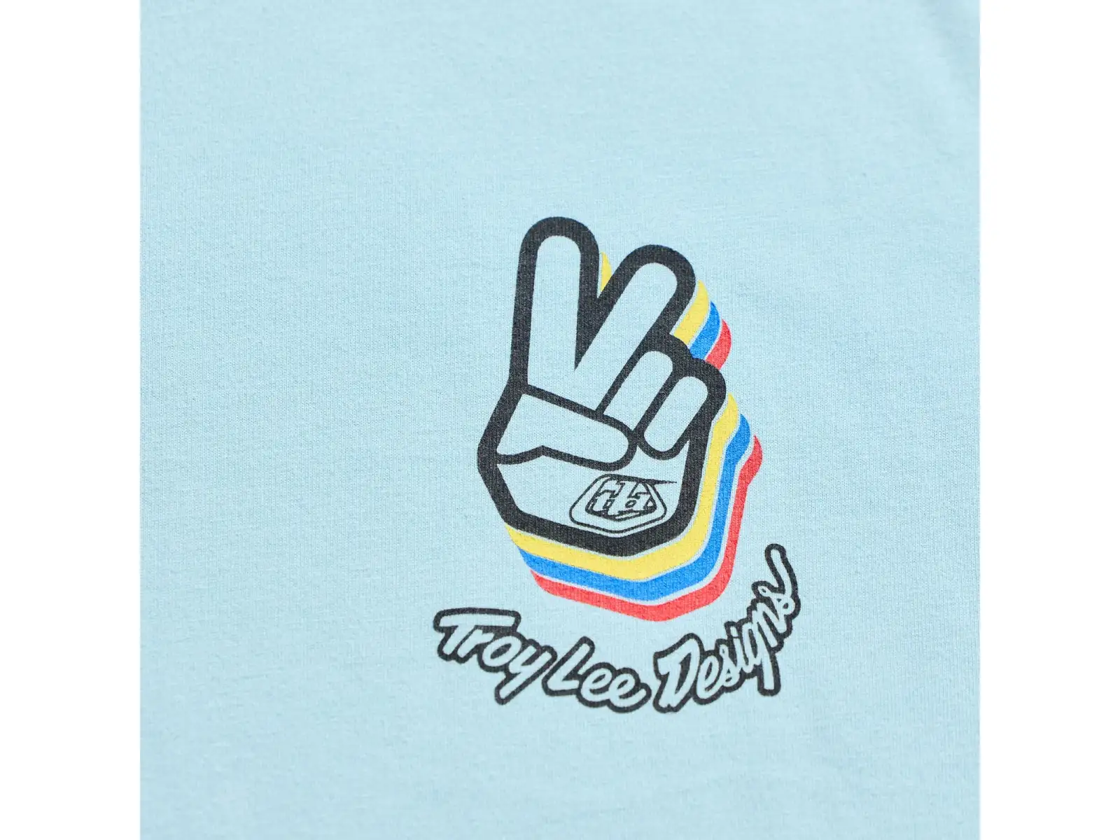 Troy Lee Designs Deuces men's short sleeve T-shirt Dawn blue