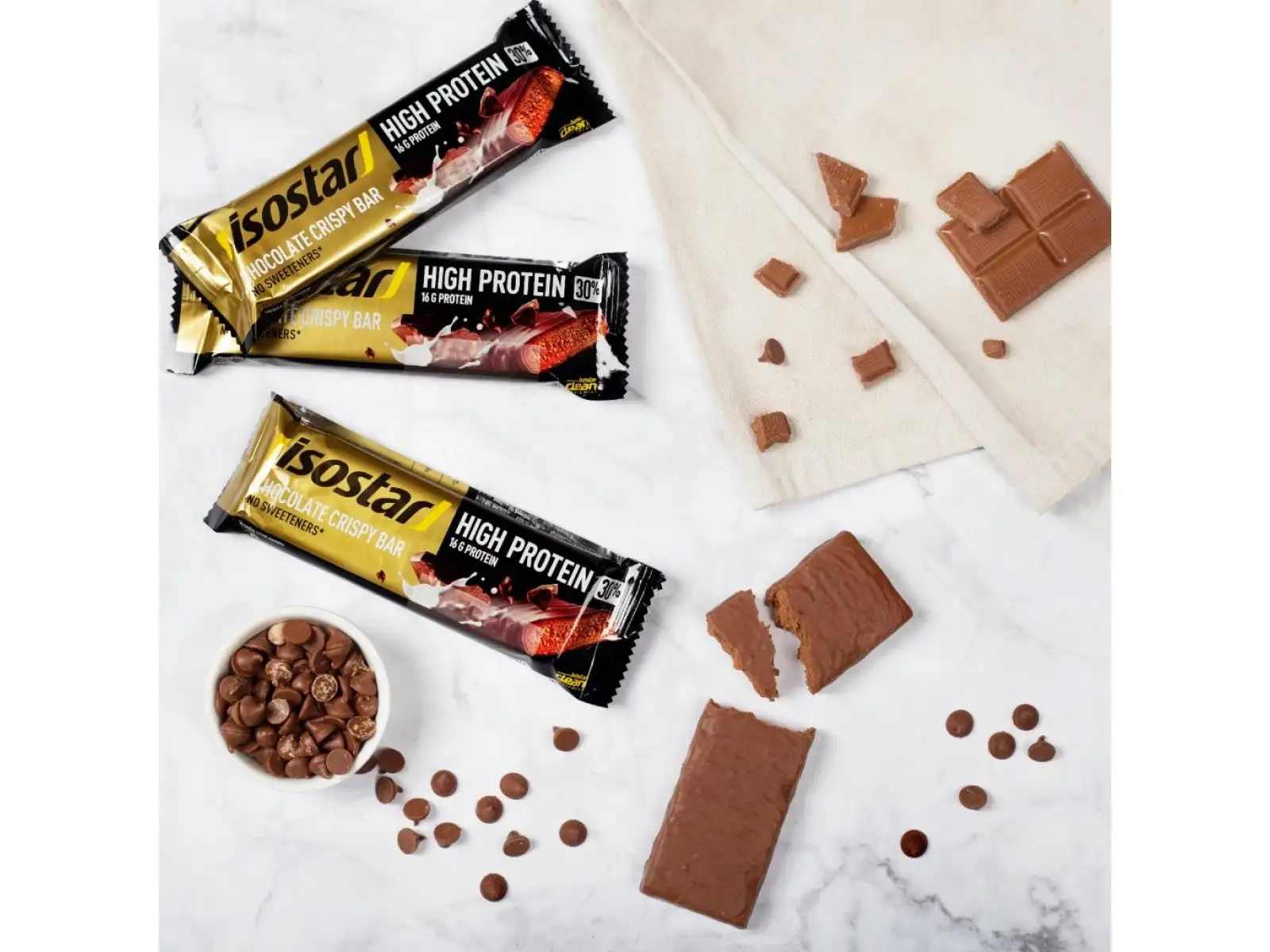 Isostar High Protein30 protein bar 55 g chocolate