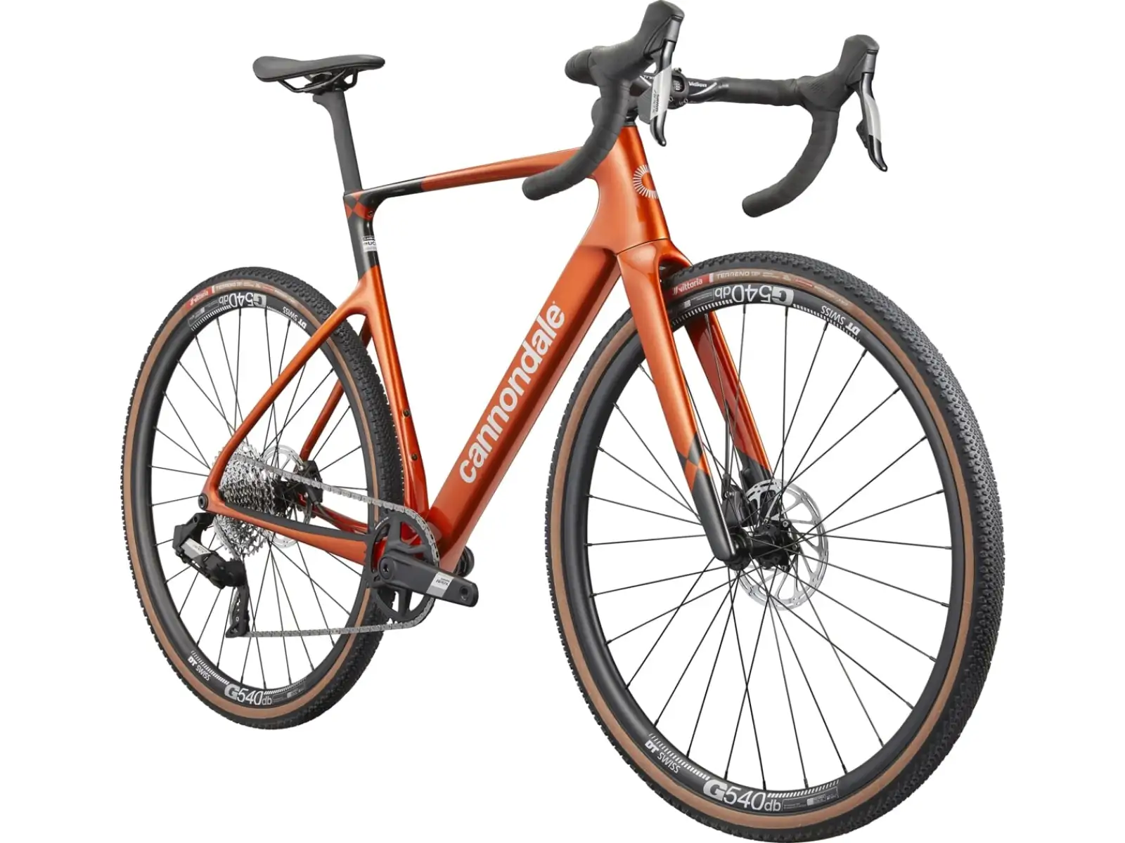 Cannondale SuperX 4 AXS gravel bike Flame Orange