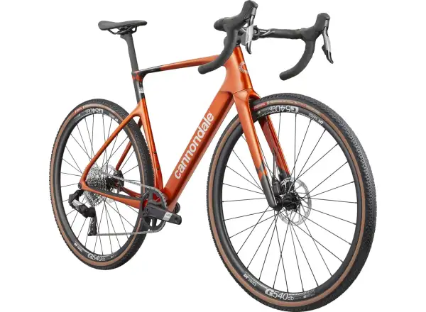 Cannondale SuperX 4 AXS gravel bike Flame Orange