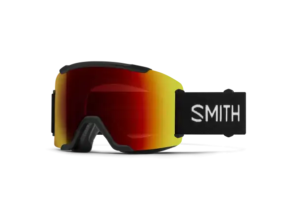 Smith SQUAD2 2CP barva Black 2skla CP Sun Red Mir. + CP Storm Yellow Fl. 