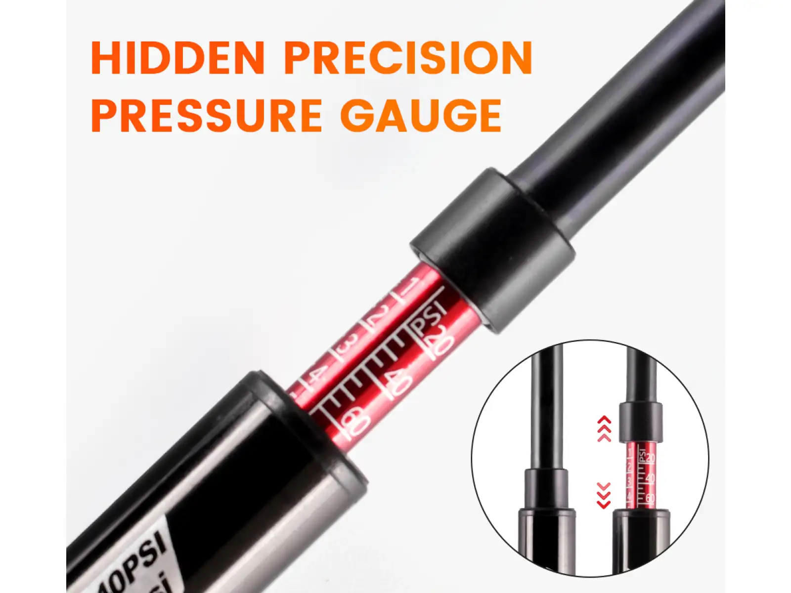 Ravemen MP02 mini pump with gauge