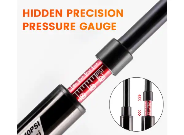 Ravemen MP02 mini pump with gauge