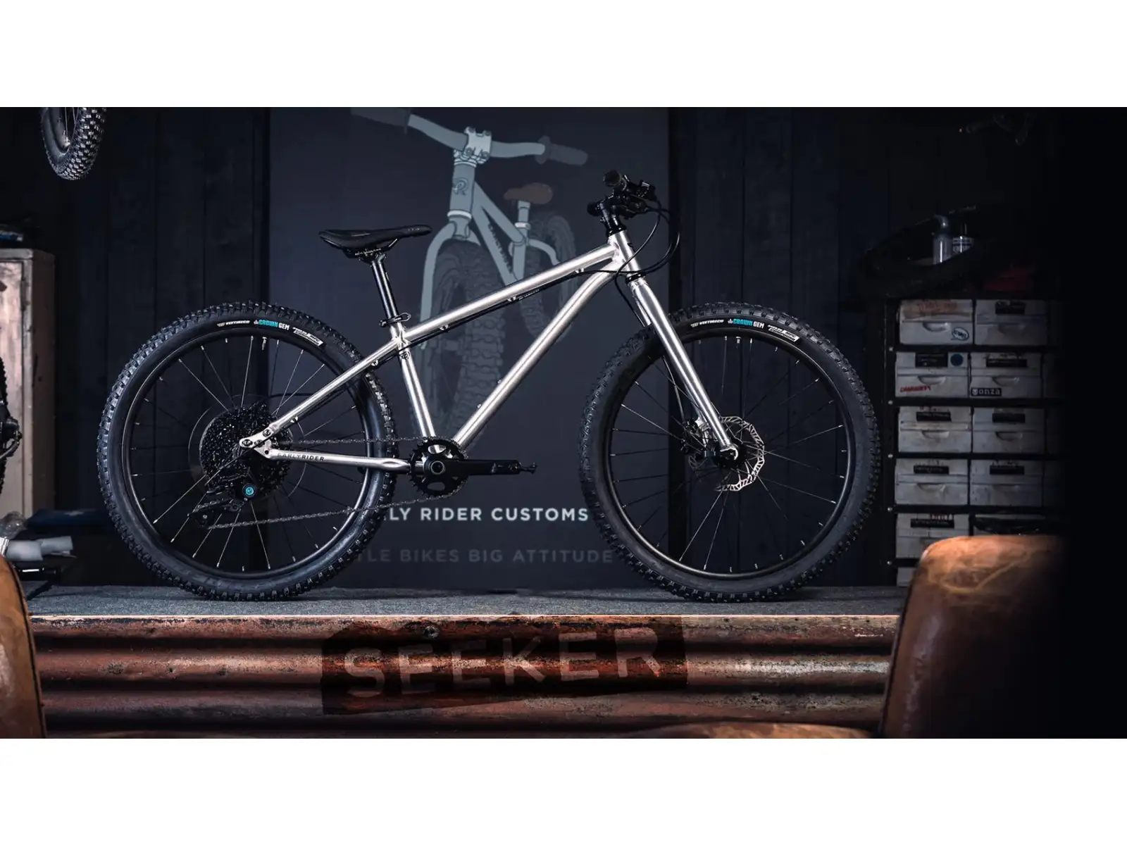 Early Rider Seeker 24 children's bike Brushed Aluminium