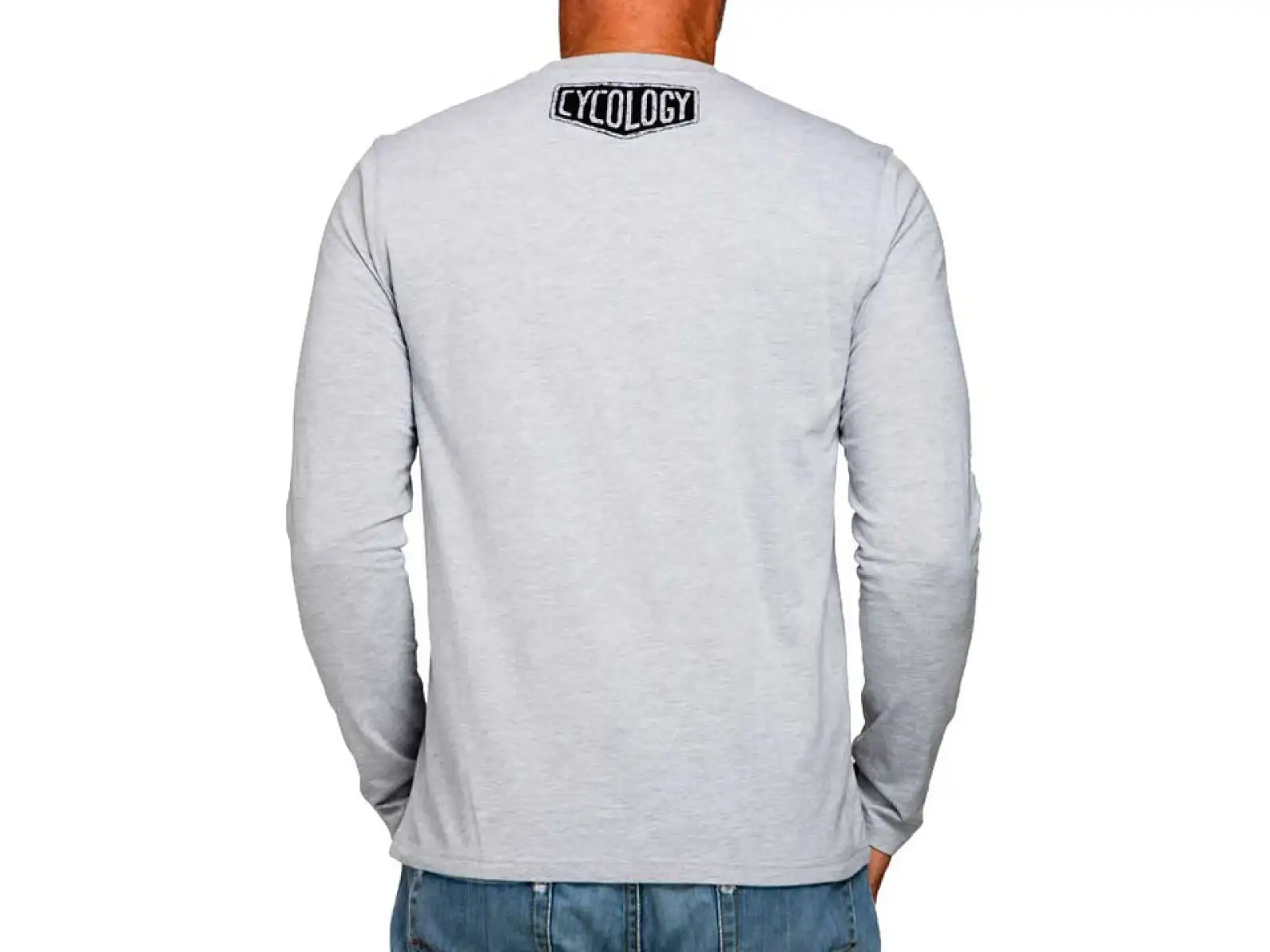 Cycology Road Trip MTB men's long sleeve t-shirt grey size M