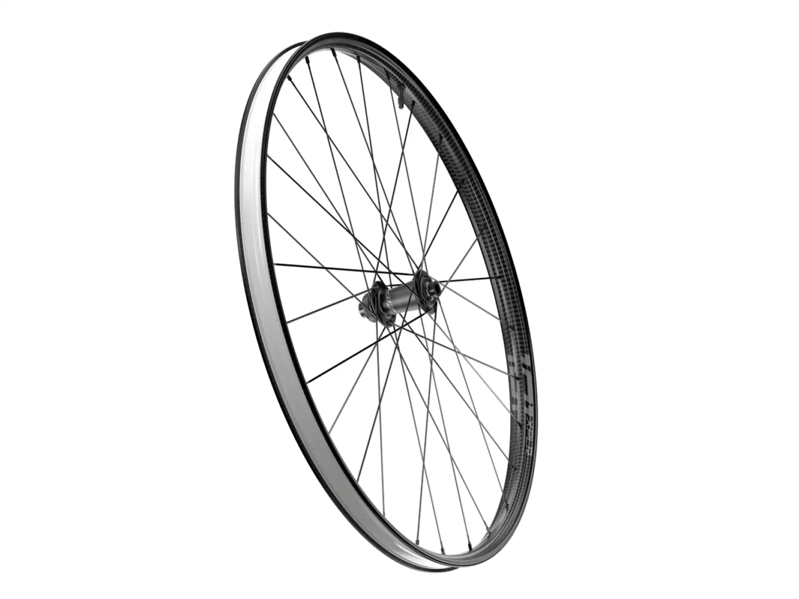 Zipp 101 XPLR Carbon Disc Tubeless CenterLock 12x100 mm front wheel black