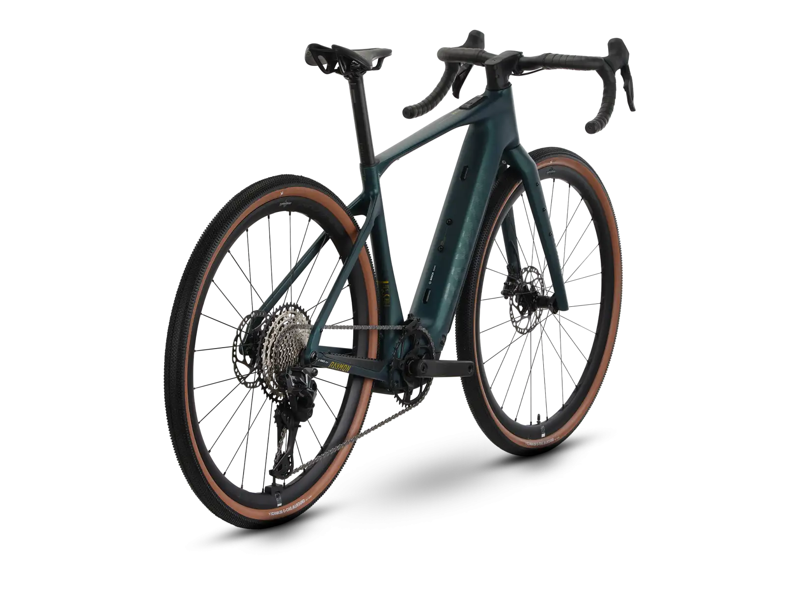 Raymon Norza Pro pinegreen gravel e-bike - CHECKED