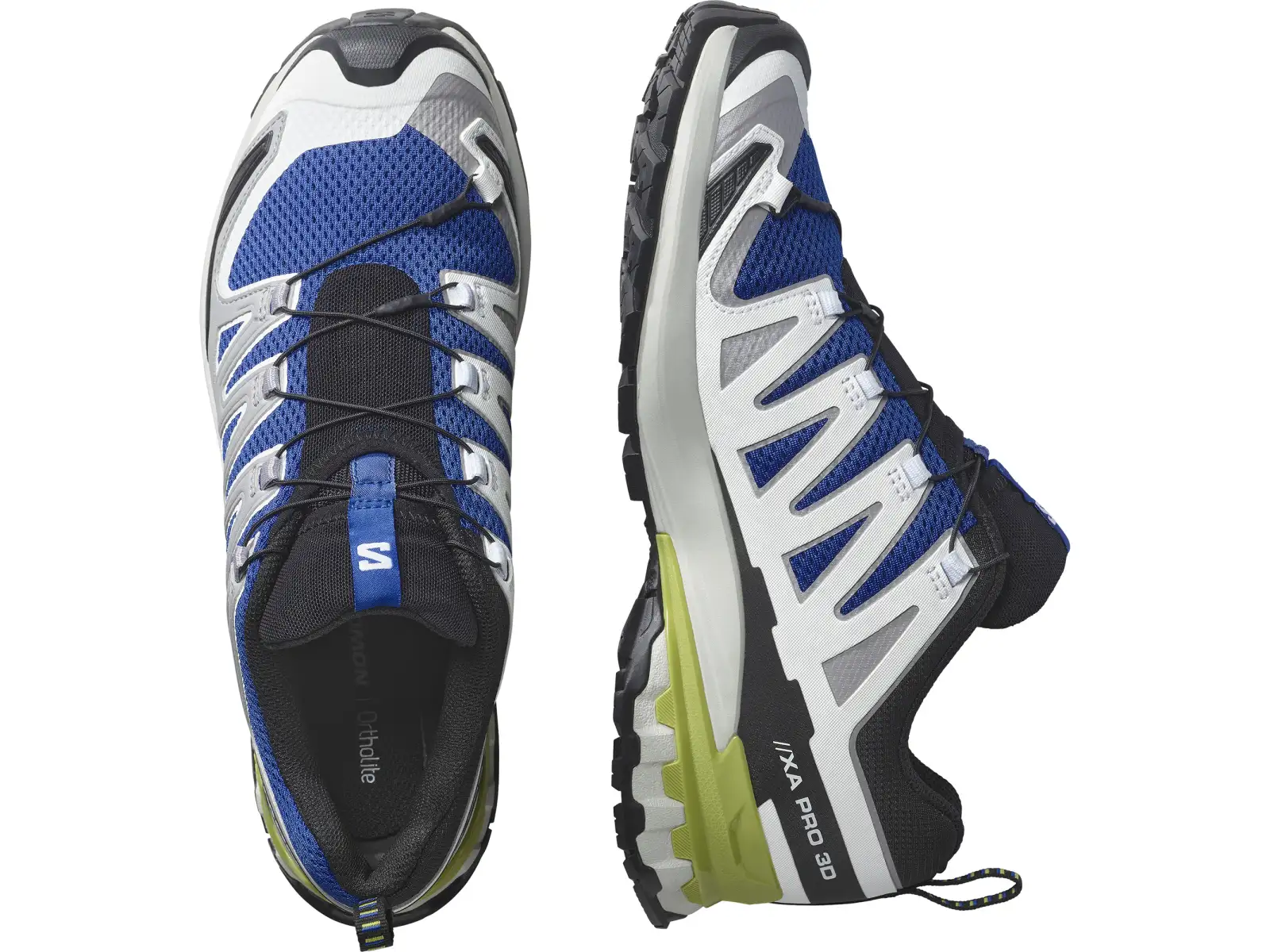 Salomon XA PRO 3D V9 men's running shoes Nautical Blue/Alloy