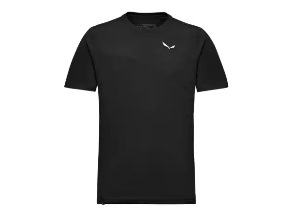 Salewa Puez Sporty Dry men's short sleeve T-shirt Black Out