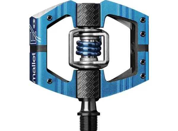 Crankbrothers Mallet Enduro clipless pedals light blue