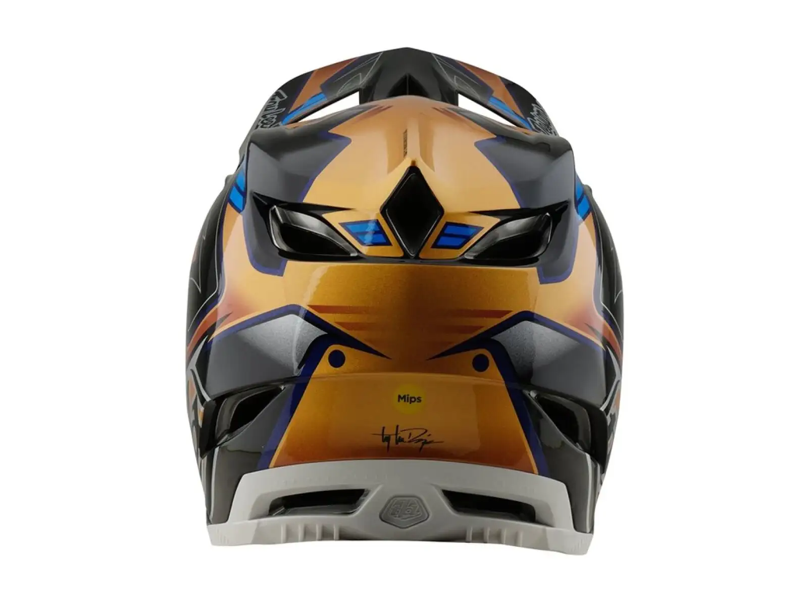 Troy Lee Designs D4 Composite full-face helmet Royalty Black/Gold
