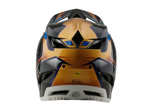 Troy Lee Designs D4 Composite full-face helmet Royalty Black/Gold