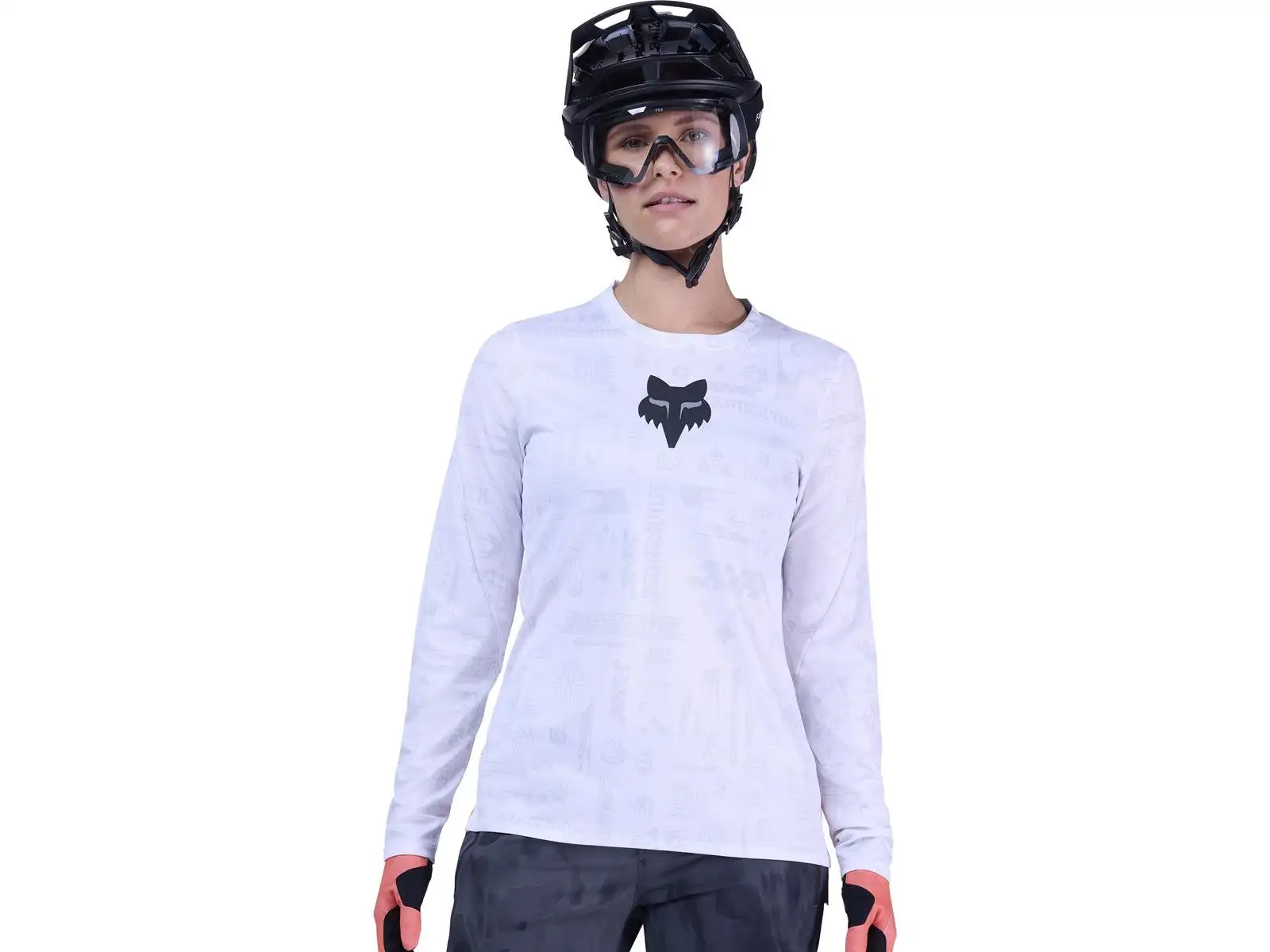 Fox Ranger Lunar SE women's jersey long sleeve White
