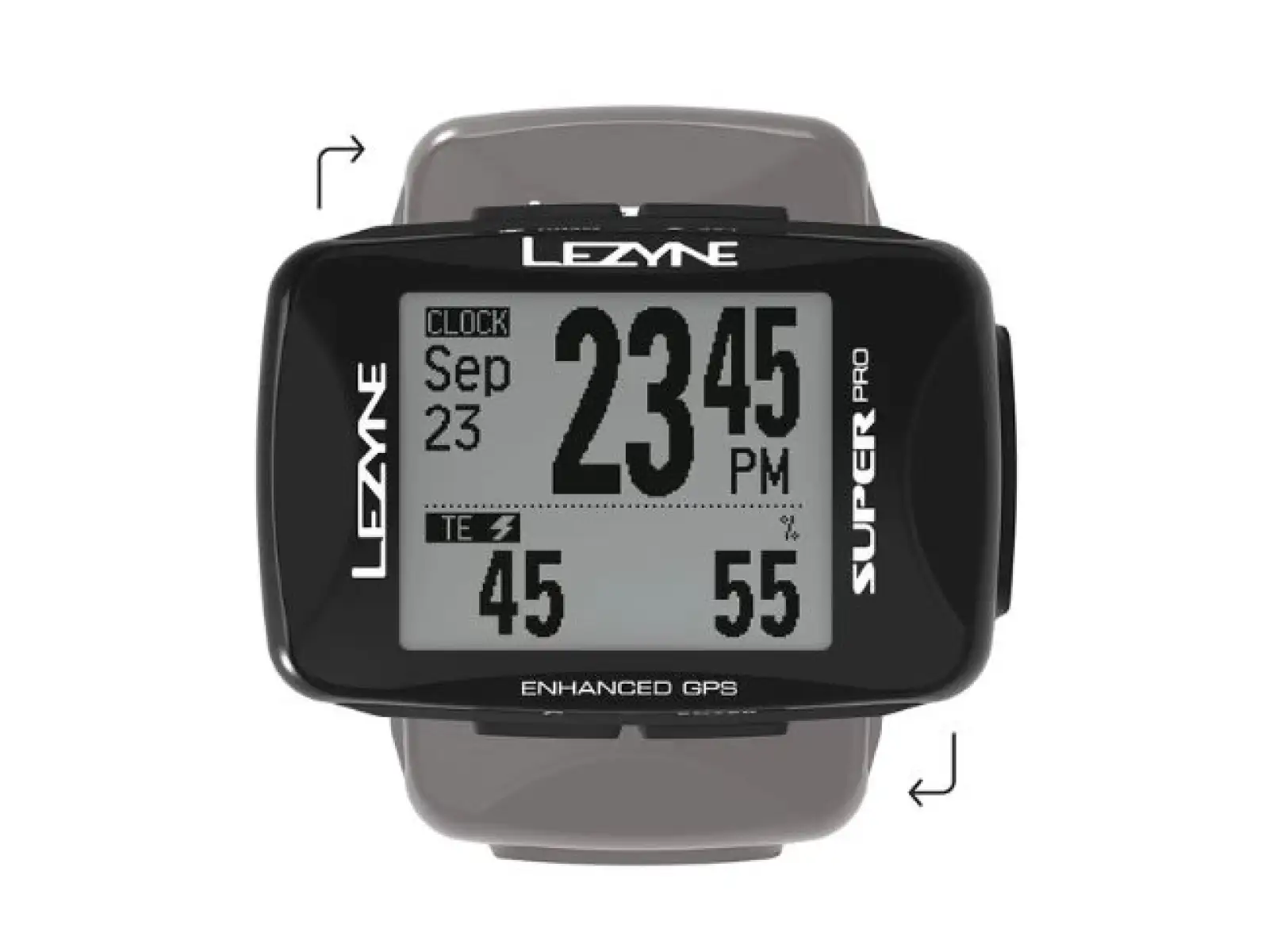 Lezyne Super Pro GPS navigation Black