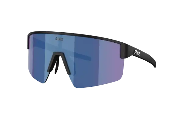 Bliz P004 sunglasses Matte Black/Grey Blue Mirror