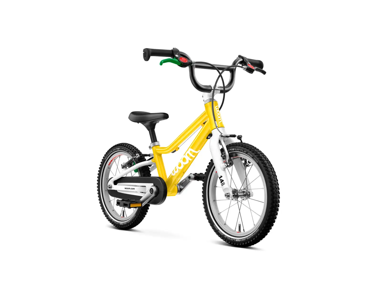 Woom GO 2 children's bike 14" Vibrant Yellow