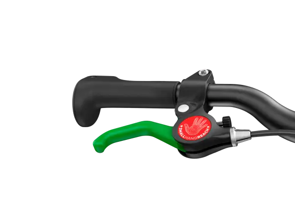 Woom GO 1 kids balance bike neon lime