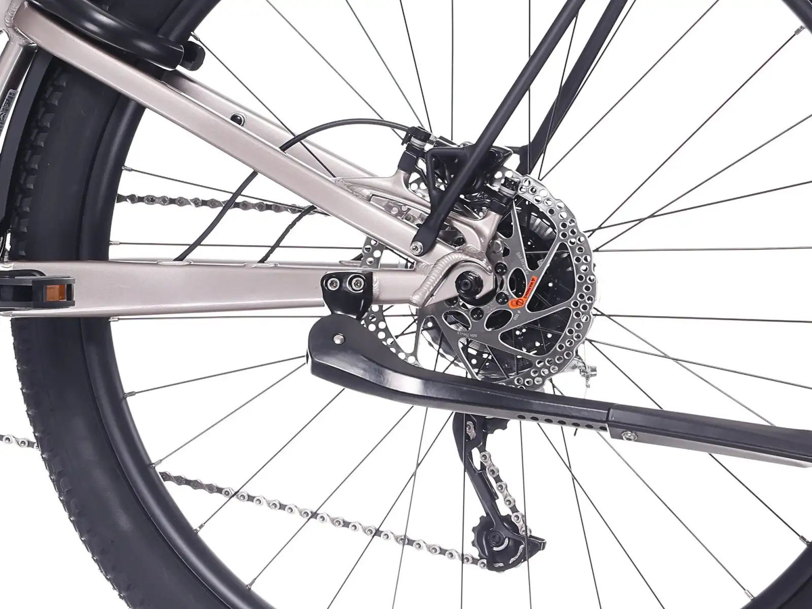 Rock Machine Crossride e450 FS low-entry full suspension e-bike Sand Grey/Black