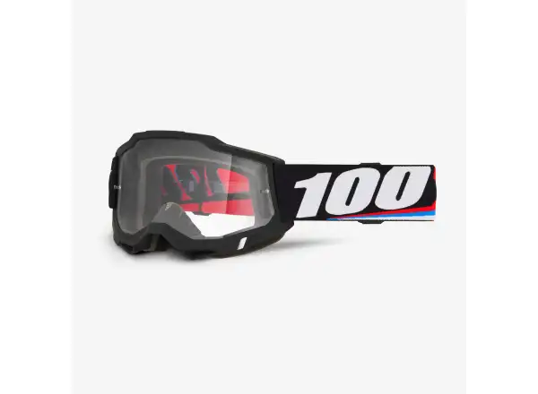 100% Accuri 2 downhill goggles Magnus/Red Mirror Lens