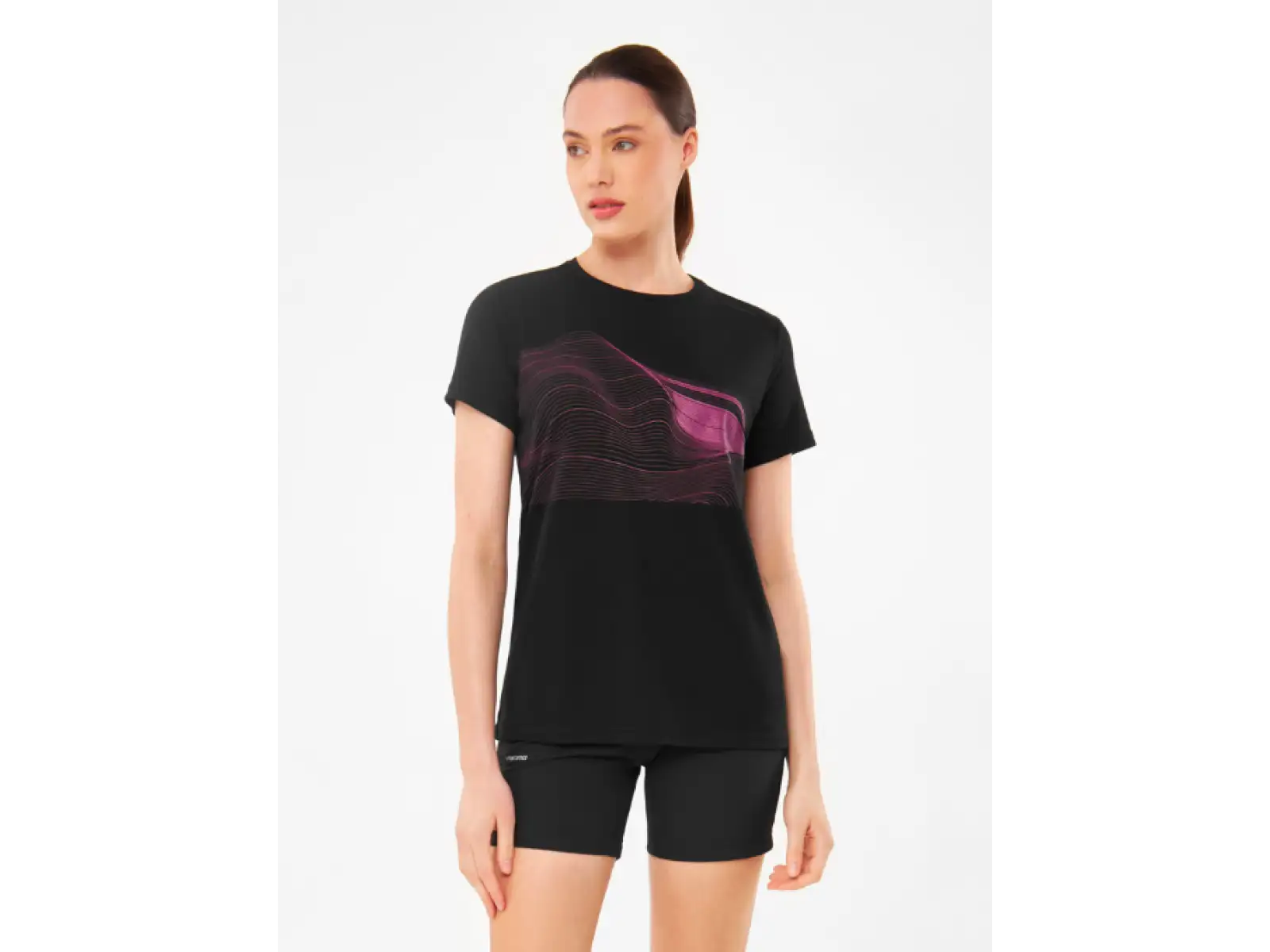 Viking Morain women's T-shirt short sleeve Black