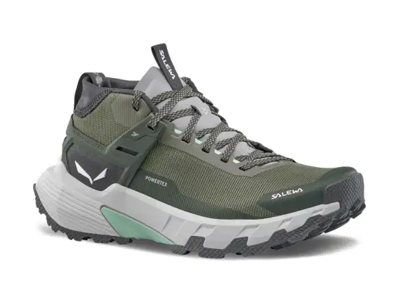 Salewa Pedroc 2 MID PTX women's shoes Faded Green / Dark Olive
