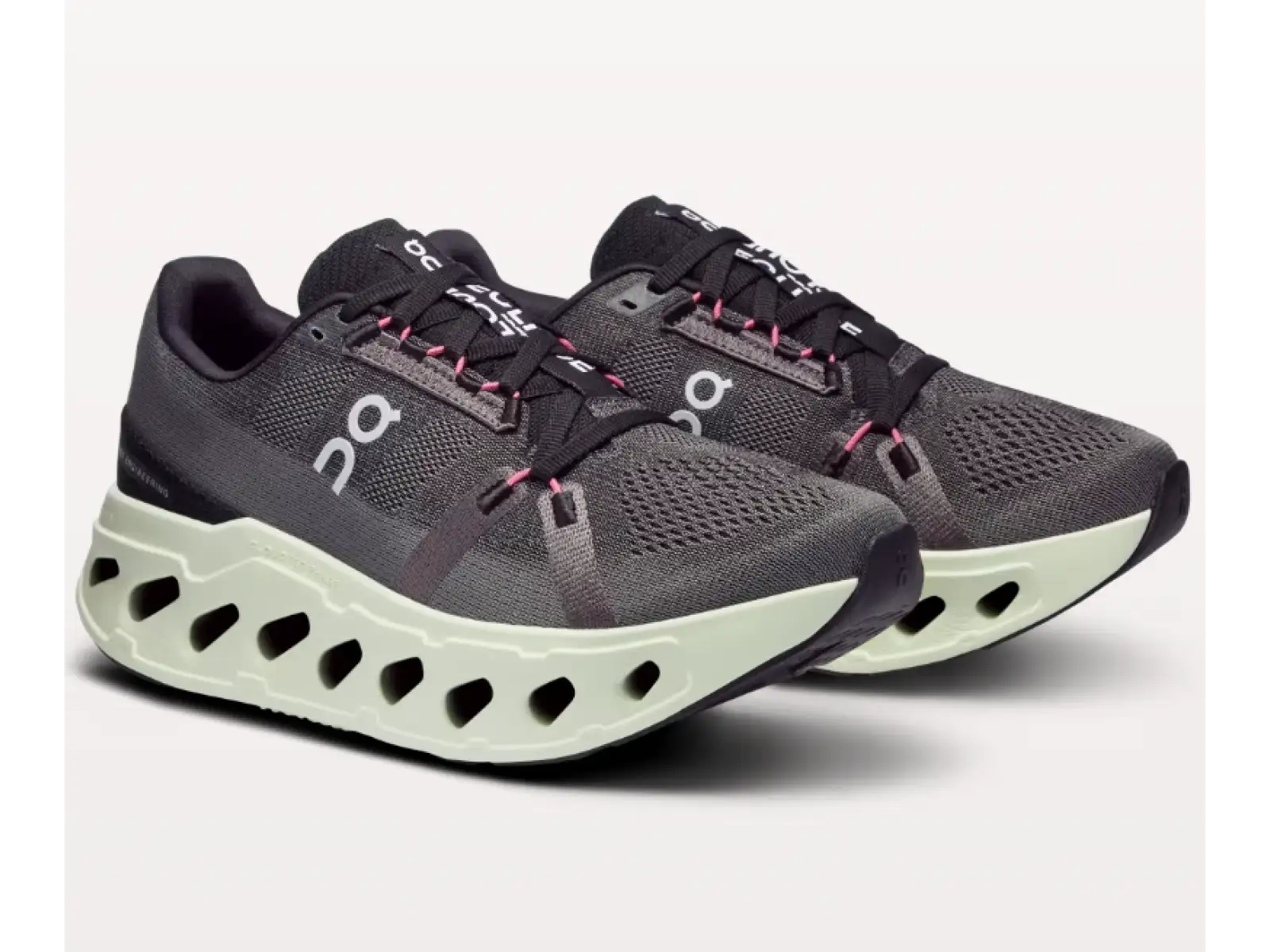 On Cloudeclipse Running Shoes Women Rock/Lima