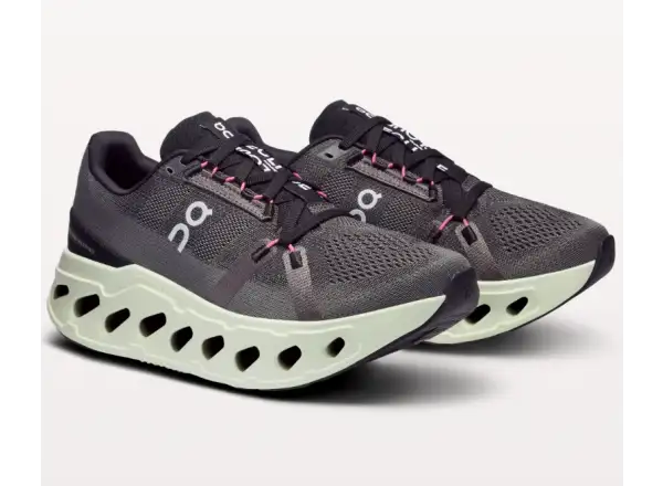 On Cloudeclipse Running Shoes Women Rock/Lima