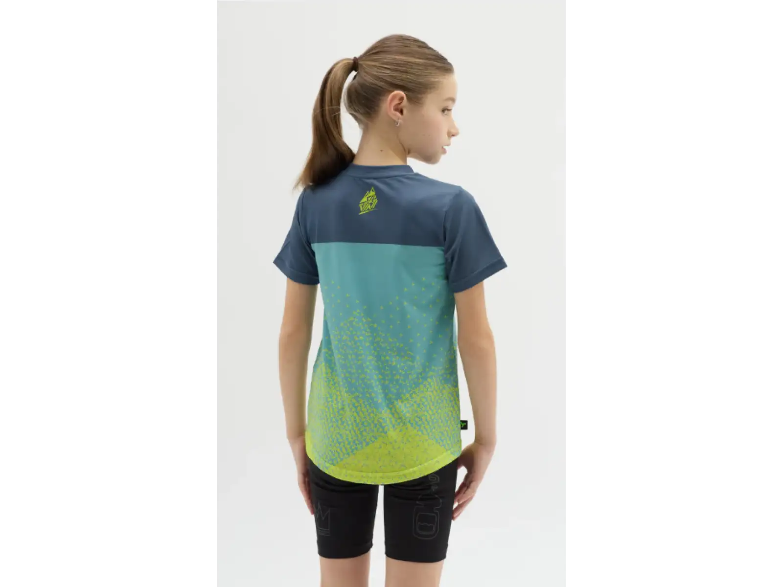 Silvini Denni kids jersey Neon/Blue