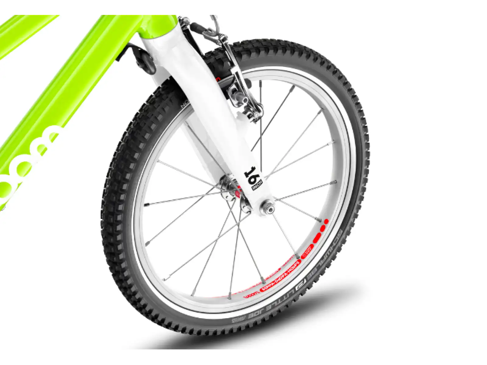 Woom 3 Lizard Lime 16 children's bike