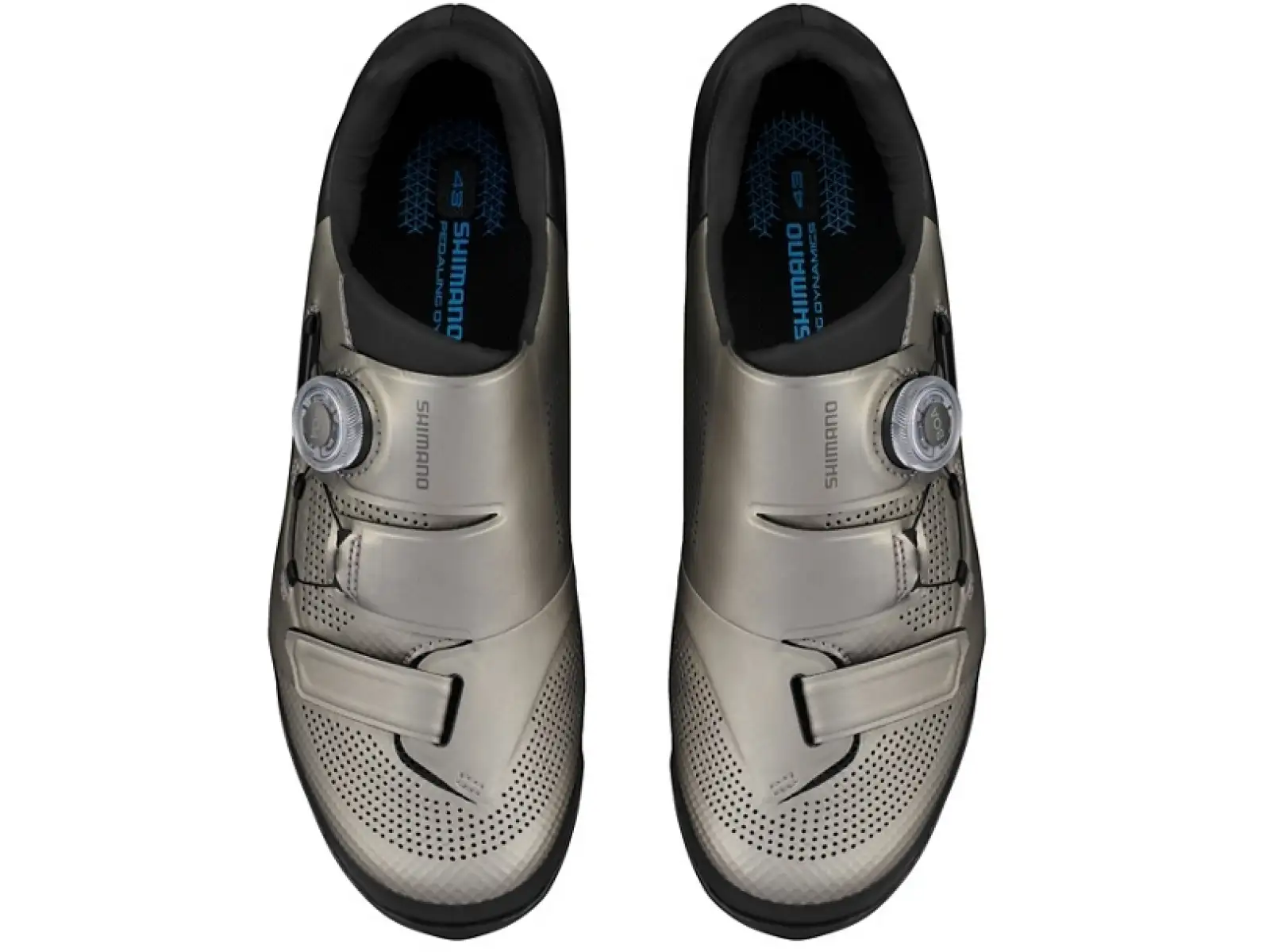 Shimano SH-XC502 Wide men's MTB shoes silver