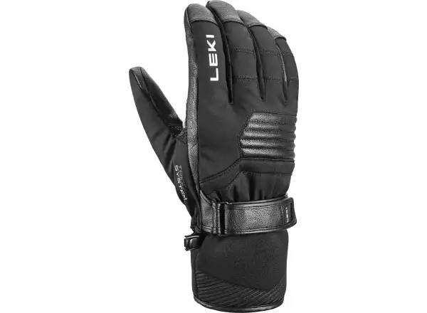 Leki Stormlite 3D downhill gloves Black