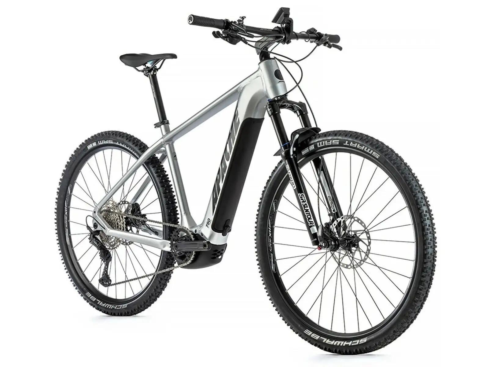 Apache Hupahu 1 750Wh mountain e-bike silver