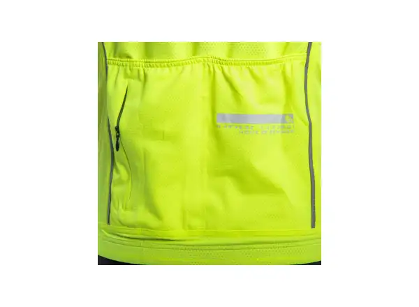 Sensor Cyklo Motion men's jersey short sleeve Neon Yellow/grey