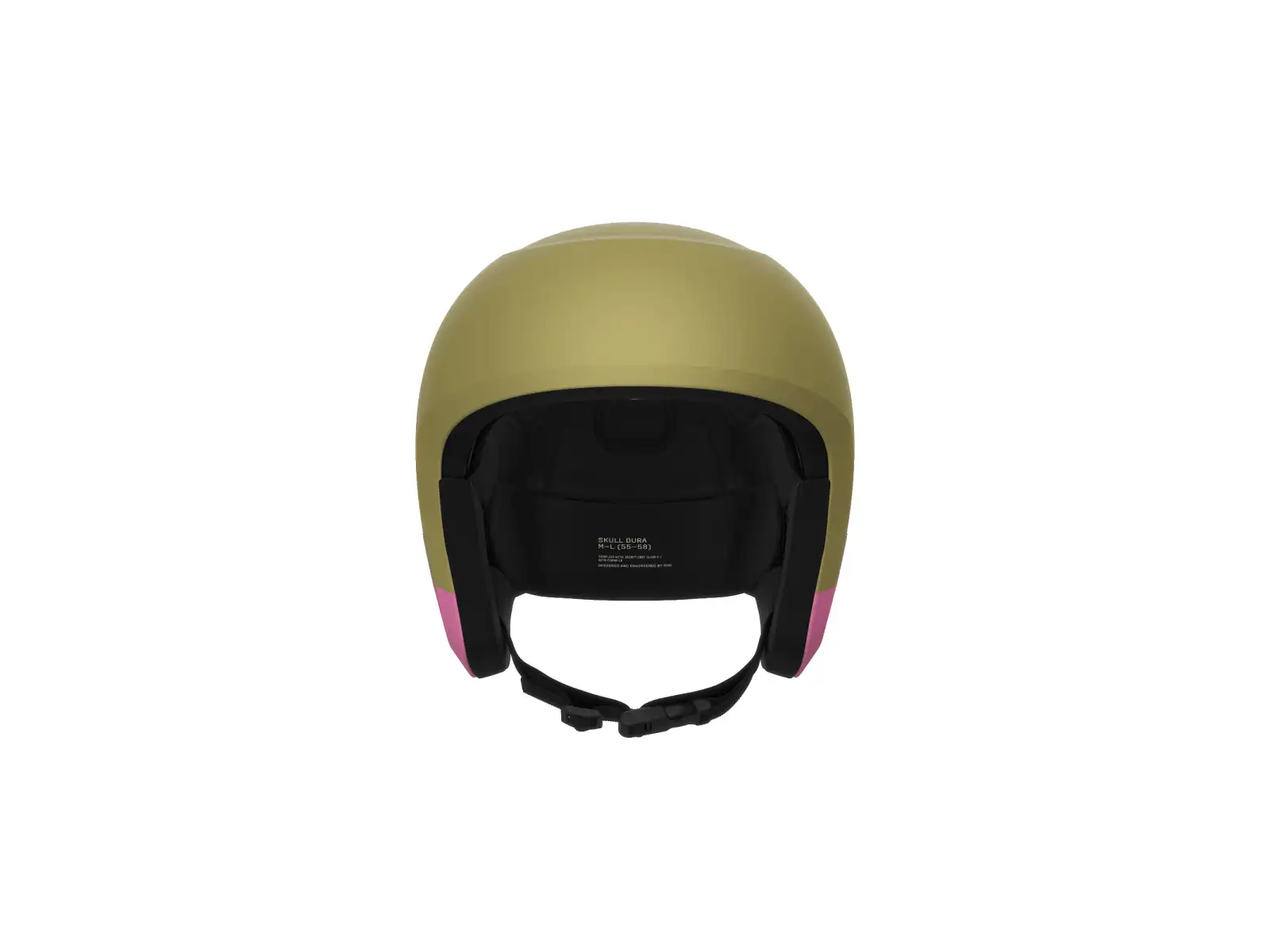 POC Skull Dura Jr ski helmet Olivine Green Matt/Thulite Pink Matt