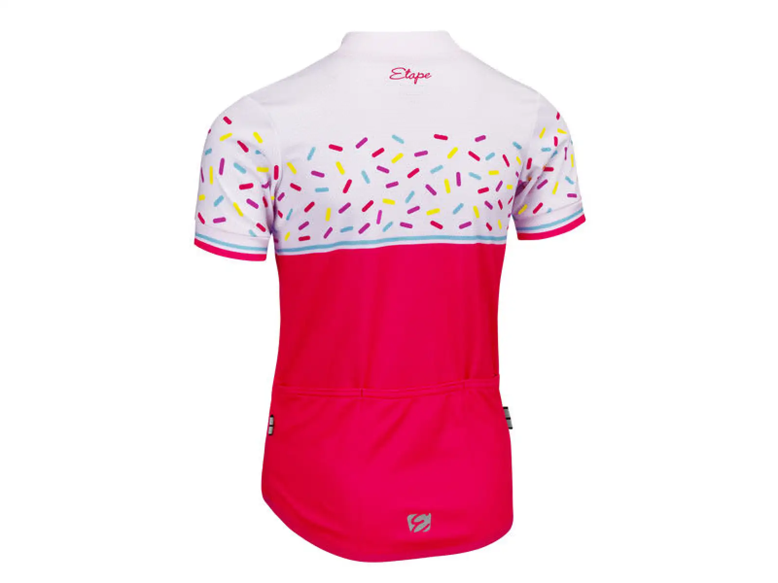 Etape Rio kids jersey short sleeve pink/white