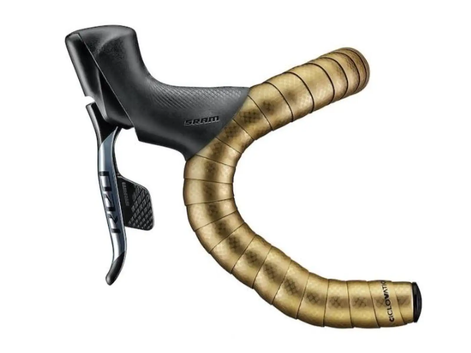 CICLOVATION bartape Poly Touch Vapor Metallic Royal Gold
