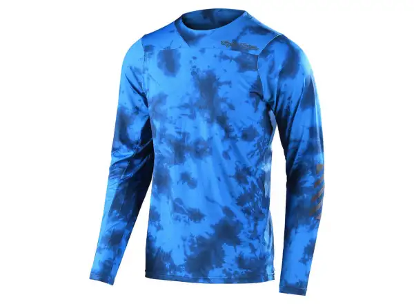 Troy Lee Designs Skyline men's jersey long sleeve Tie Dye/slate blue