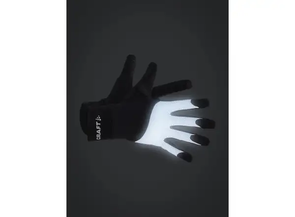 Craft ADV Lumen Fleece running gloves black