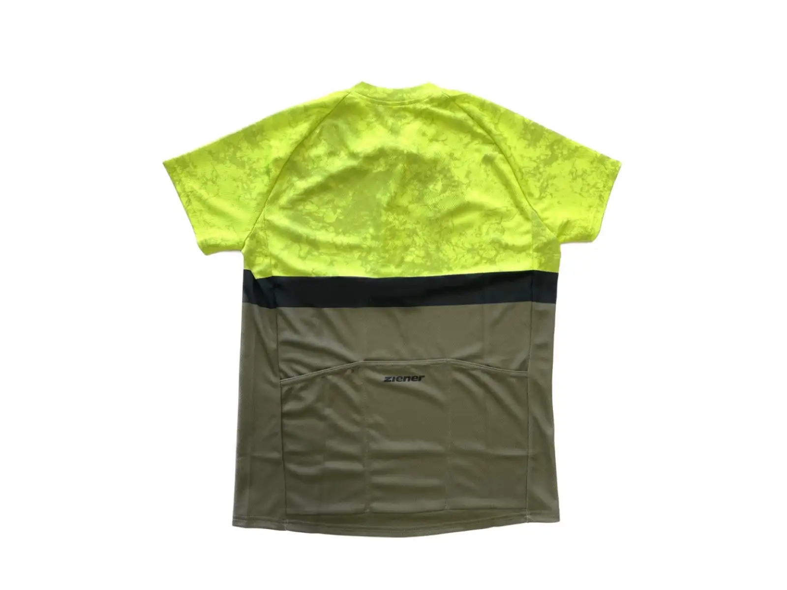 Ziener Nilio Junior kids' jersey short sleeve Poison Yellow