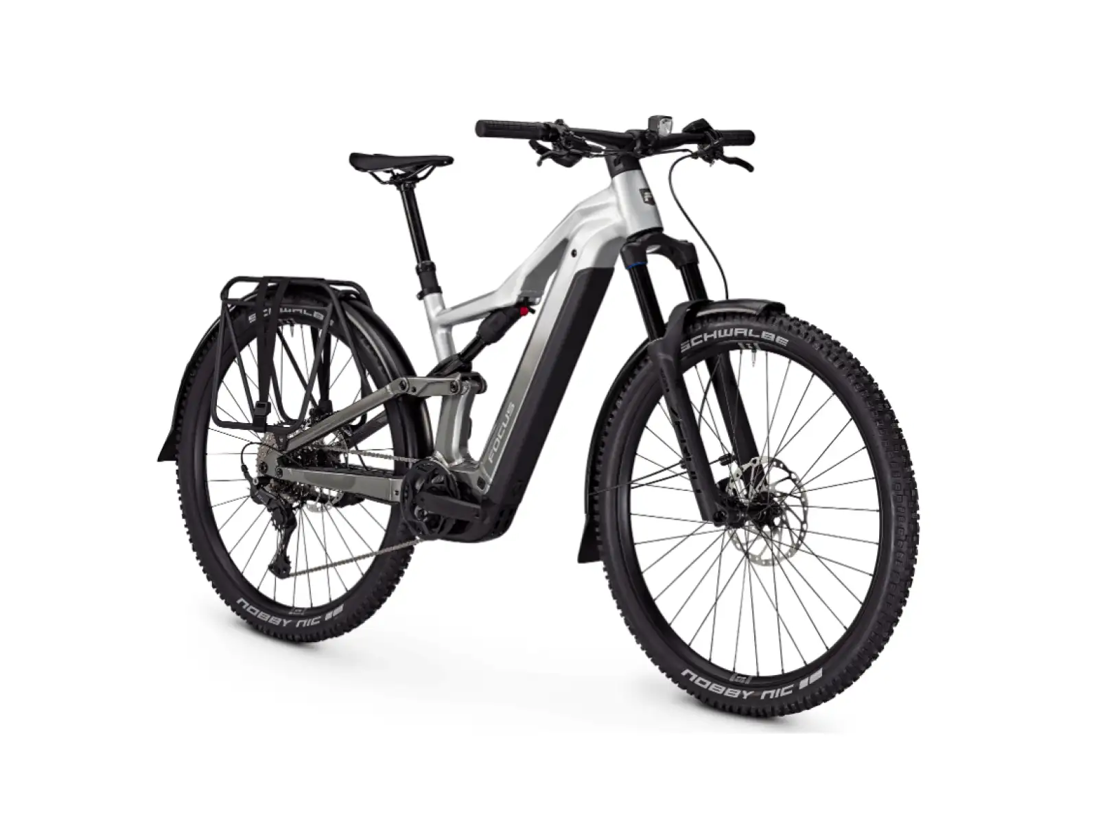 Focus Thron2 6.7 EQP mountain e-bike 600 Wh Nepalsilver/Steelgrey