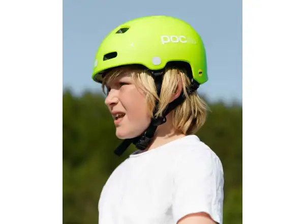 POC POCito Crane MIPS children's helmet Fluorescent Yellow/Green