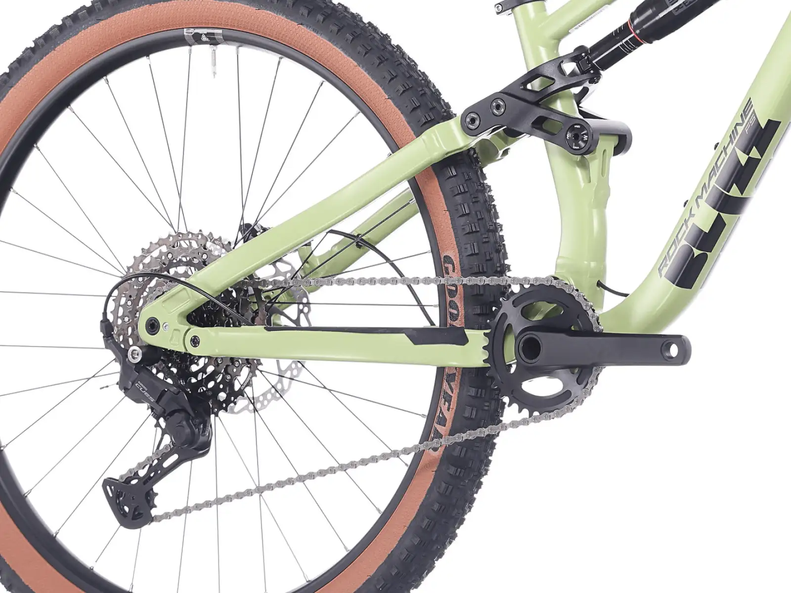 Rock Machine Blizz FS 50-27 mountain bike Matte Jade Green