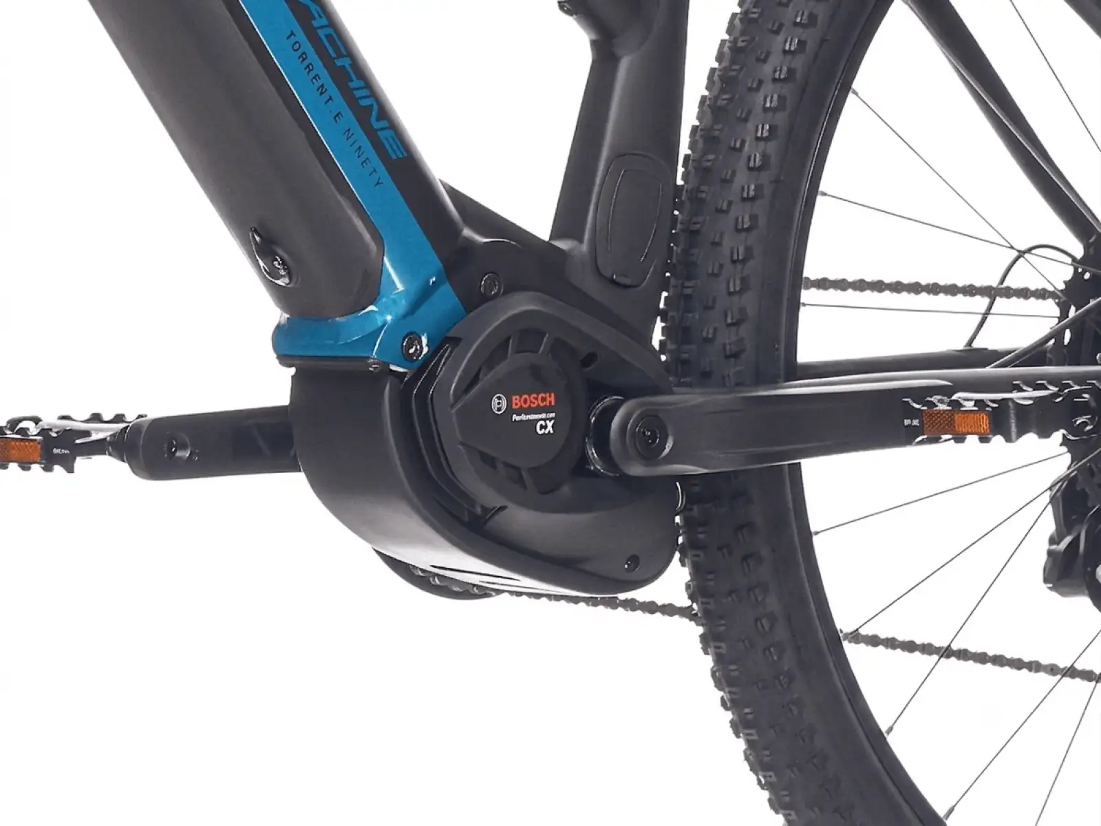 Rock Machine Torrent e90-29 B Touring Easy Entry e-bike Matte Black / Petrol