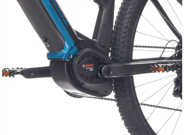 Rock Machine Torrent e90-29 B Touring Easy Entry e-bike Matte Black / Petrol