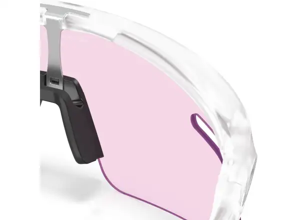 Oakley RSLV Lite sports glasses Matte Clear/Prizm Low Light