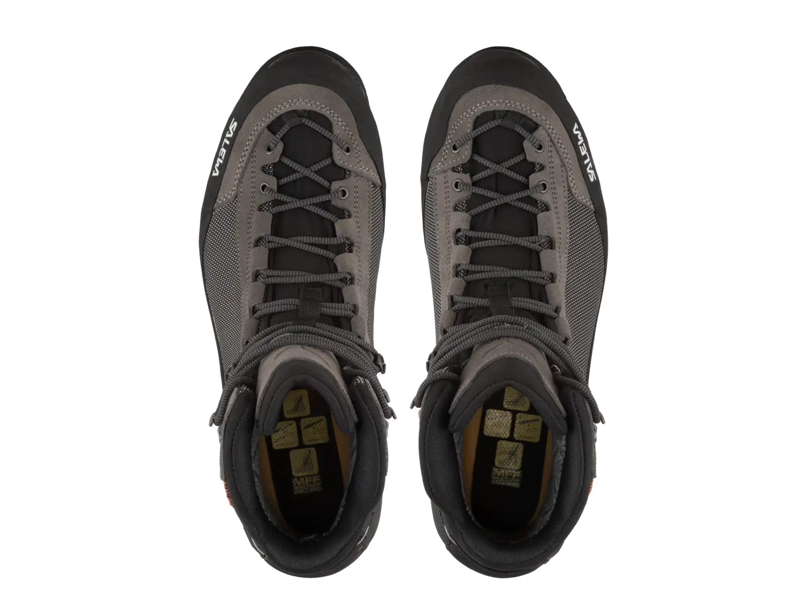Salewa Crow GTX men's trekking shoes Wallnut/Fluo Orange