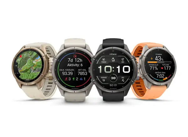 Garmin fenix 9 Pro inReach 43 mm smart watch Autumn gold titanium/Cream/french gray